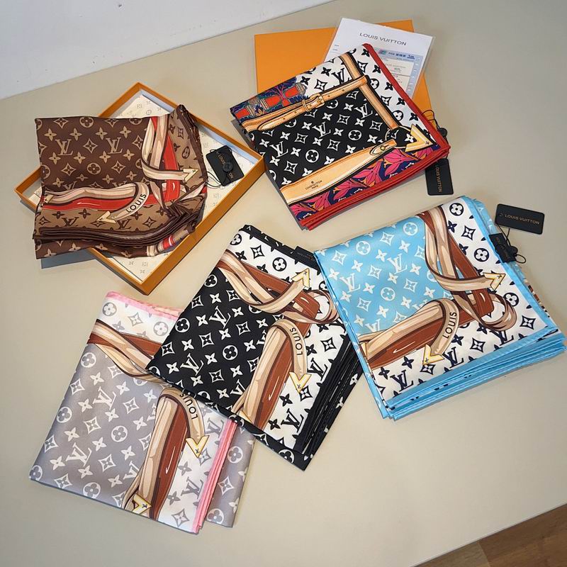 LV silk scarf hm11